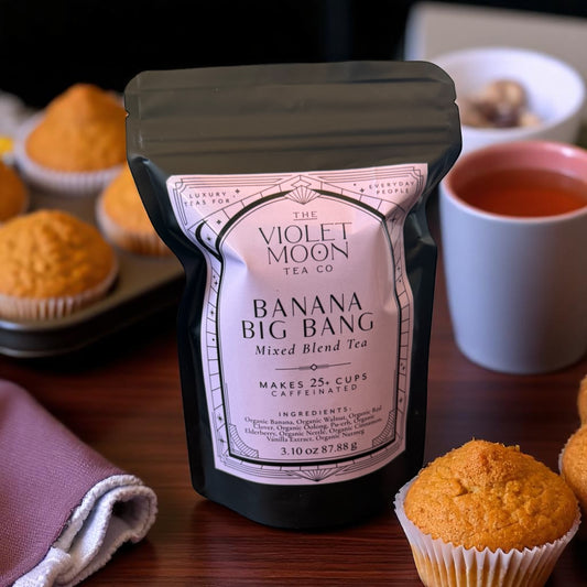 Banana Bread, Banana Muffin Loose Leaf Tea Blend "Banana Big Bang"