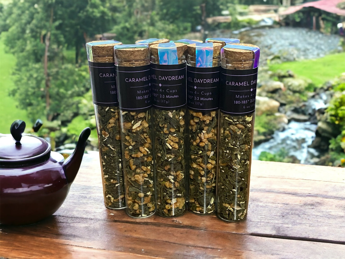 Caramel Daydream Green Tea Toasted Rice Blend