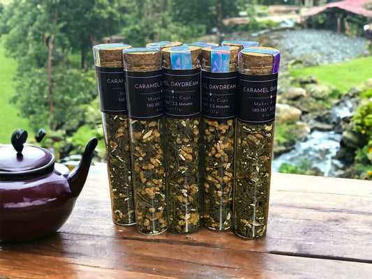 Caramel Daydream Green Tea Toasted Rice Blend