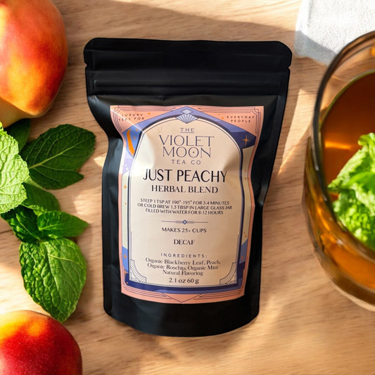 Peach Mint Decaf Tea Blend "Just Peachy"