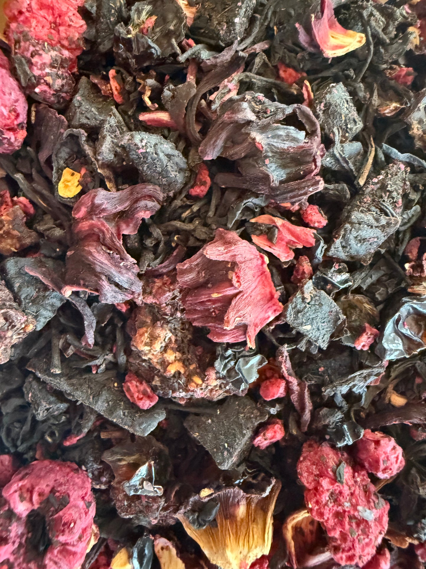 Peach, Raspberry "Peachy Keen" Black Tea Blend