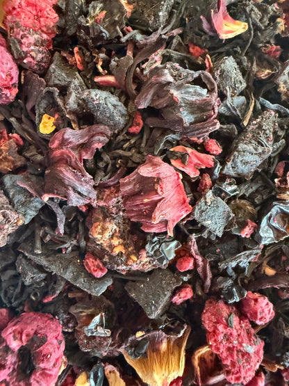 Peach, Raspberry "Peachy Keen" Black Tea Blend
