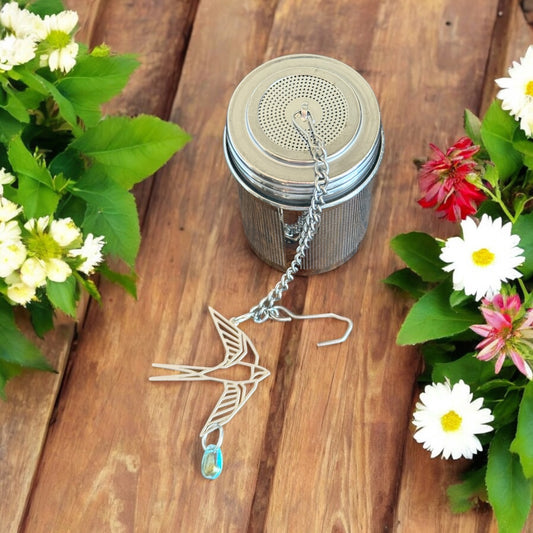 Pretty Bird Stainless Steel Infuser